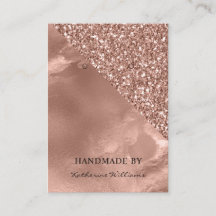 Tarjeta de exhibición de aretes | Rosa Dorado y Br