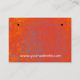 Visita Tarjeta de exhibición de pendientes de ágata de fu