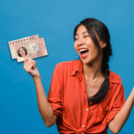 Visita Tarjeta de fidelidad 10 Punch Crown Rosa Gold QR P