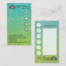 Tarjeta de fidelidad de negocios de personalizable