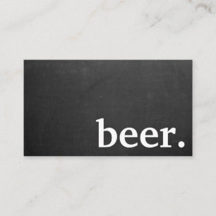 Visita Tarjeta de fidelidad de pizarra negra minimalista 