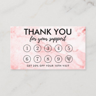 Visita Tarjeta de fidelidad: Marble Makeup Hair