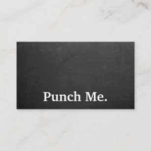 Visita Tarjeta de fidelidad moderna Minimalista de pizarr