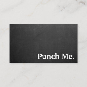 Visita Tarjeta de fidelidad moderna Minimalista de pizarr