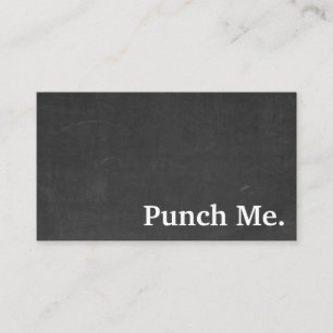 Visita Tarjeta de fidelidad moderna Minimalista de pizarr