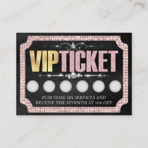 Visita Tarjeta de fidelidad para clientes VIP de Purpurin