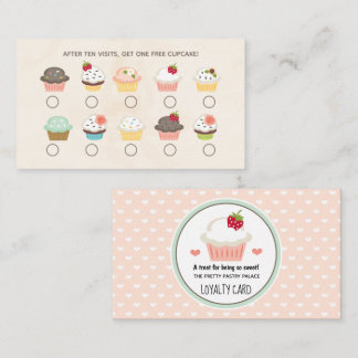 Visita Tarjeta de fidelidad para pasteles