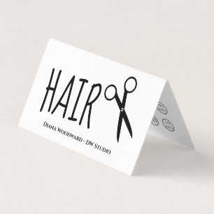 Visita Tarjeta de fidelidad para peluquerías doblada
