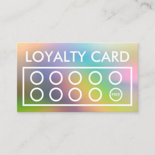 Visita Tarjeta de fidelidad Personalizado