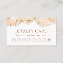 tarjeta de fidelización de diseño de armaredas de 