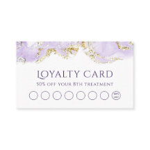 tarjeta de fidelización de diseño de esmalte