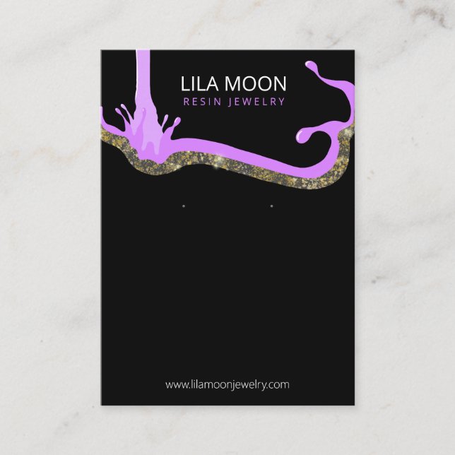 Visita Tarjeta De Ganancia Para El Negocio De Ganancias D (Anverso)