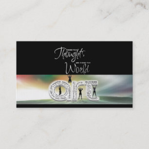 Visita Tarjeta de gol de arte reflexivo