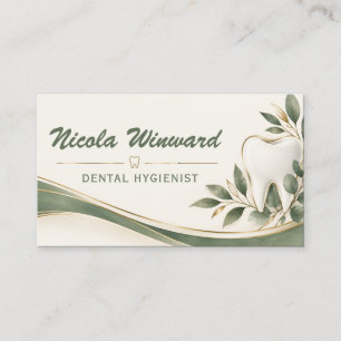 Visita Tarjeta de higienista dental profesional