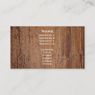 Visita Tarjeta de imagen del tronco de árbol