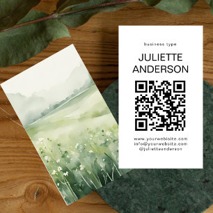 Visita Tarjeta de información de imagen QR personalizada