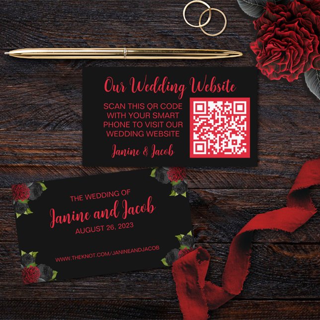 Visita Tarjeta de inscripción para Rosas góticos (Subido por el creador)