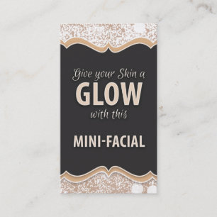 Visita Tarjeta de instrucciones Mini-Facial - RESPLANDOR