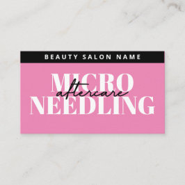 Visita Tarjeta de instrucciones modernas para la atención