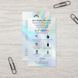 Visita Tarjeta de instrucciones para el cuidado después d