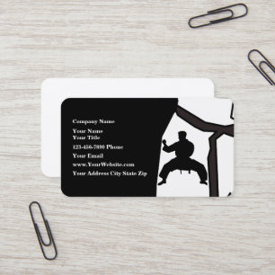 Visita Tarjeta de instructor de Judo personalizada