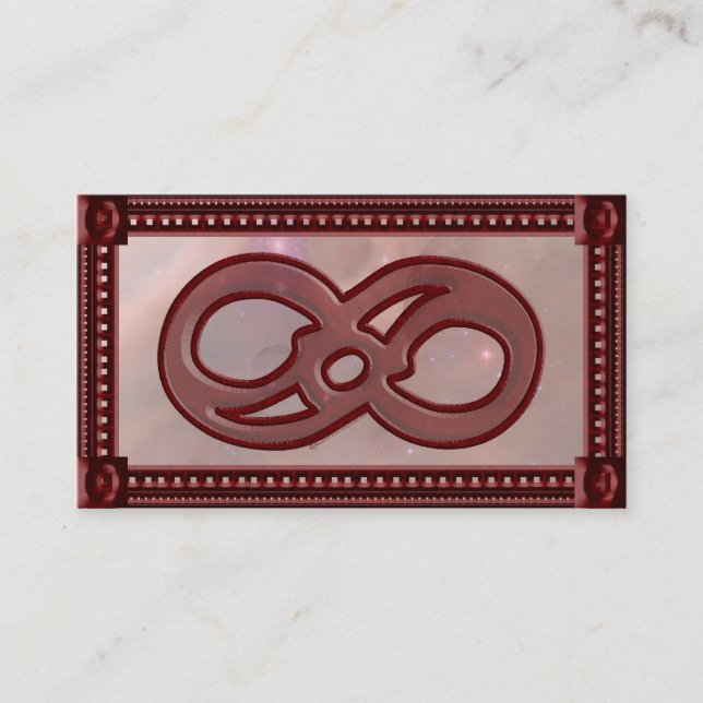 Visita Tarjeta de introducción de estrellas infinitas (Anverso)