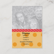 Tarjeta de la foto del lunar