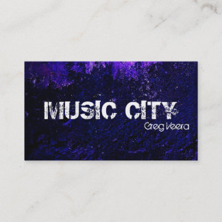 Visita Tarjeta de la industria musical del Grunge -
