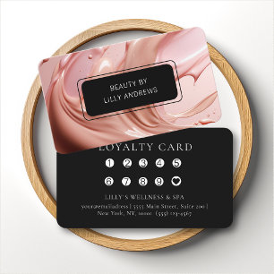 Visita Tarjeta de Lealtad 10 de Salón de Belleza Corazón 