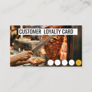VISITA TARJETA DE LEALTAD DE CLIENTES - TAQUERIA