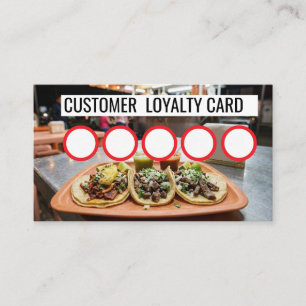 VISITA TARJETA DE LEALTAD DE TAQUERIA PARA CLIENTES