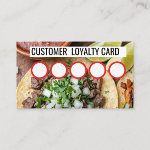 VISITA TARJETA DE LEALTAD DE TAQUERIA PARA CLIENTES