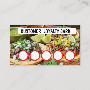 VISITA TARJETA DE LEALTAD DE TAQUERIA PARA CLIENTES