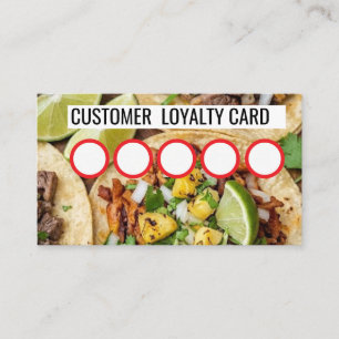 VISITA TARJETA DE LEALTAD DE TAQUERIA PARA CLIENTES