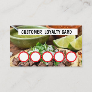VISITA TARJETA DE LEALTAD DE TAQUERIA PARA CLIENTES