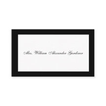 Tarjeta de llamada de duelo