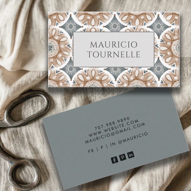 Visita Tarjeta de llamada moderna (Subido por el creador)