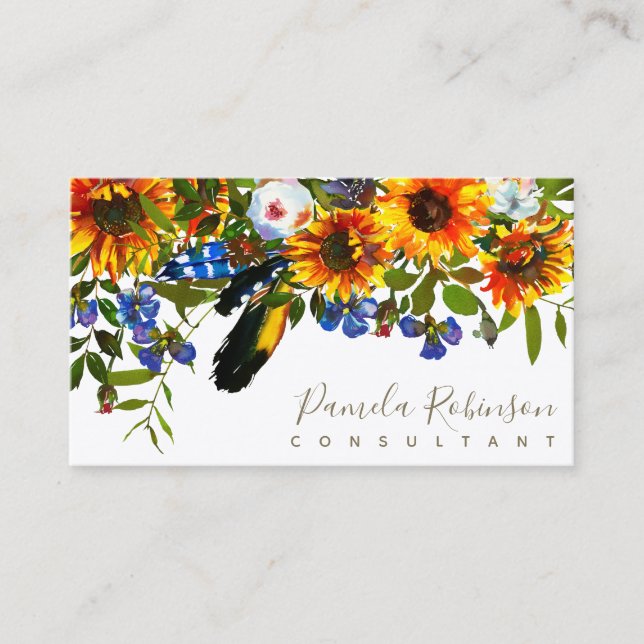 Visita Tarjeta de llamada personal (Anverso)