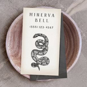 Visita Tarjeta de llamadas de reptil de serpiente