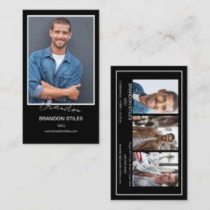 Visita Tarjeta de llamadas de talento de firma   Mini tar