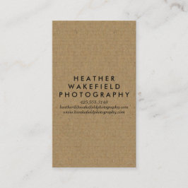 Visita Tarjeta de llamadas Kraft y Photo