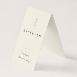 Visita Tarjeta de lugar reservado religioso Grace Sage