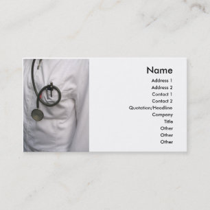 Visita Tarjeta de médico