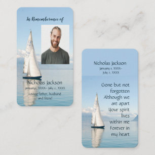 Visita Tarjeta de memoria conmemorativa Vela