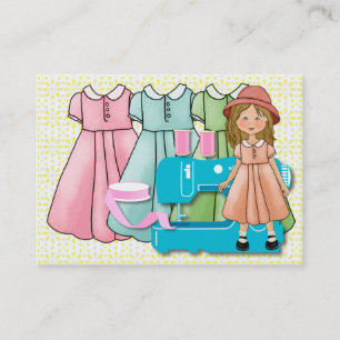 Visita Tarjeta de moda / costura