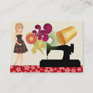 Visita Tarjeta de moda / Seamstress - SRF