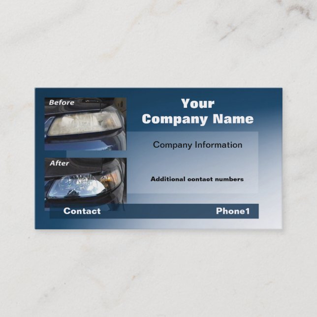 Visita tarjeta de mustang #1 (Anverso)