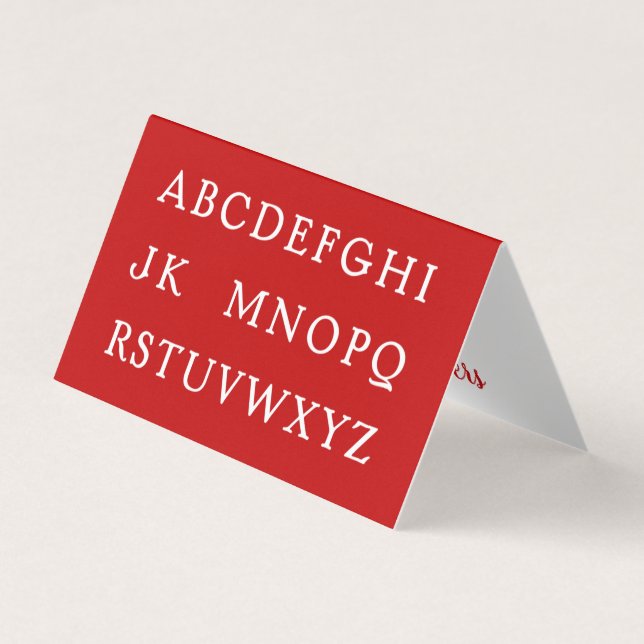 Visita Tarjeta de Navidades de Chiste mini L (Anverso)