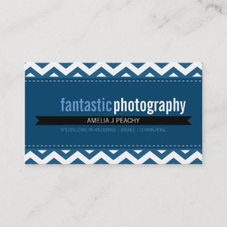 Visita TARJETA DE NEGOCIO BOLD :: simple chevron moderno 