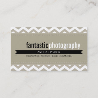 Visita TARJETA DE NEGOCIO BOLD :: simple chevron moderno 